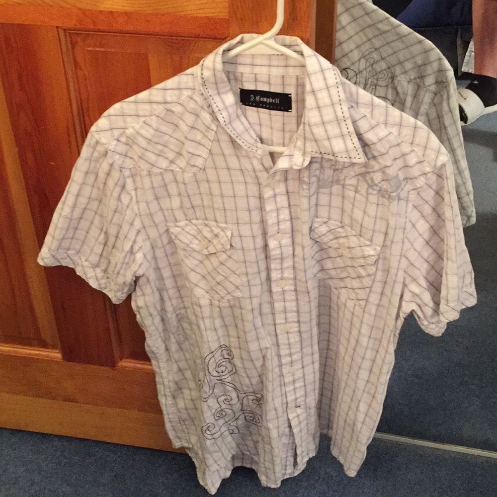J. Campbell button up shirt